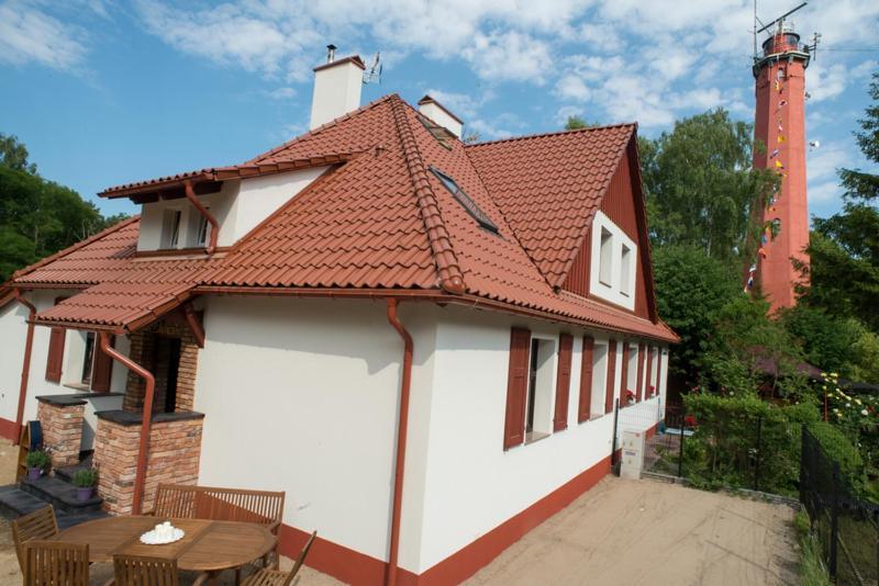 Zabytkowy Dom Latarnikow Hel Extérieur photo